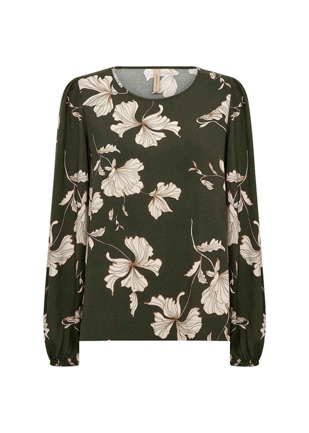 Hamida Round Neck Floral Blouse