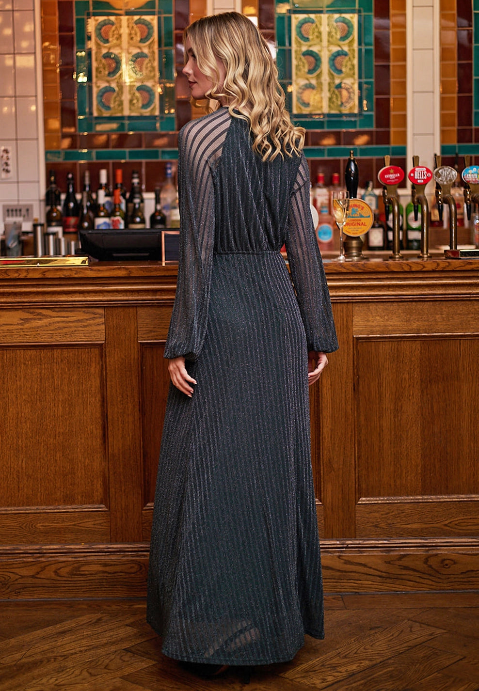 Sparrow Mesh Maxi Dress