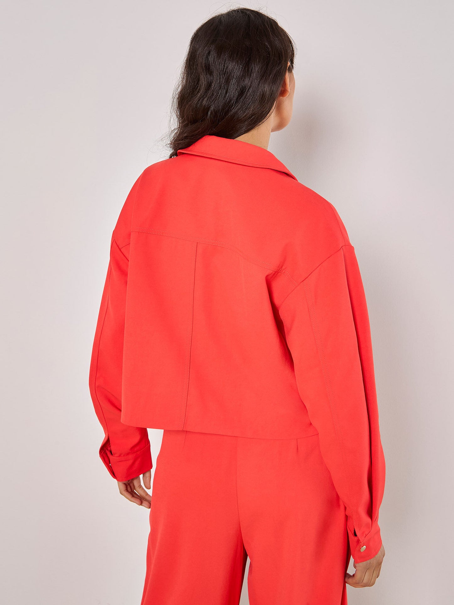 Soft Tailored Cropped Jacket