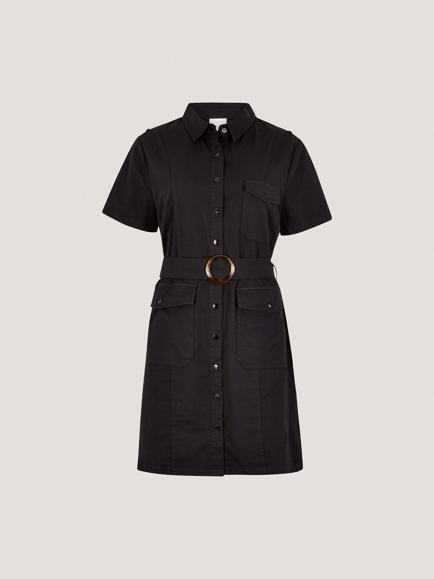 Utility Cargo Belted Mini Dress