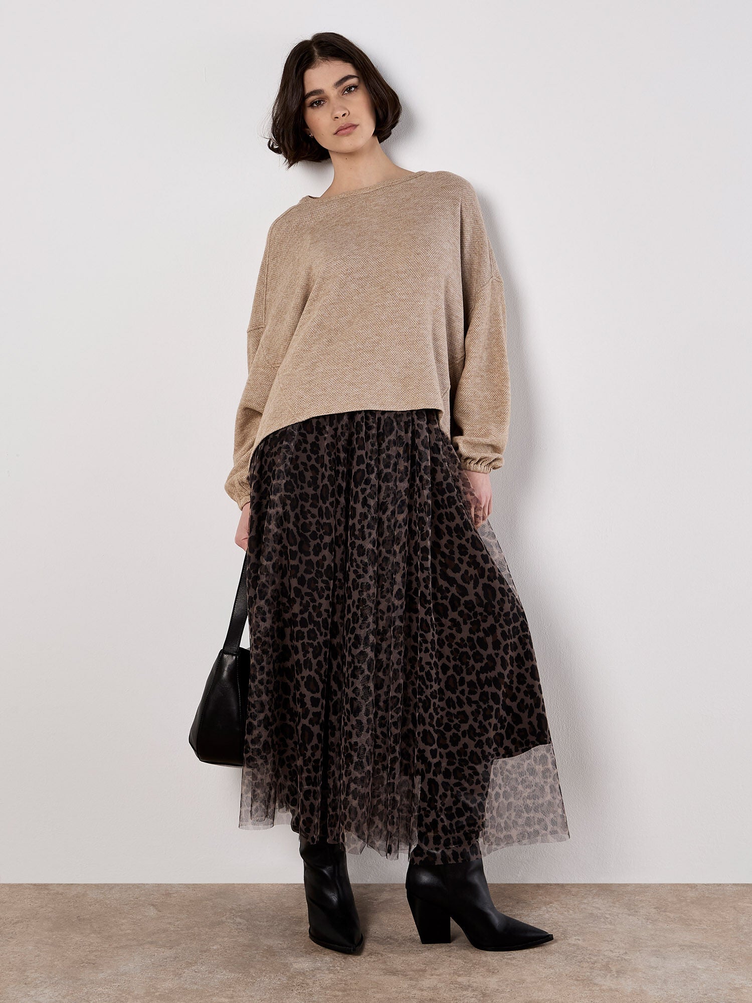 Honeycomb Knit Oversized Top