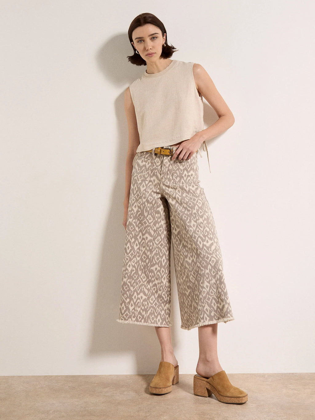 Ikat Gianna Wide-Leg Jeans