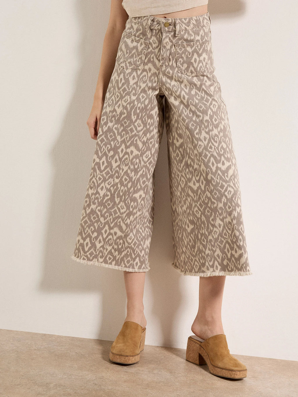 Ikat Gianna Wide-Leg Jeans