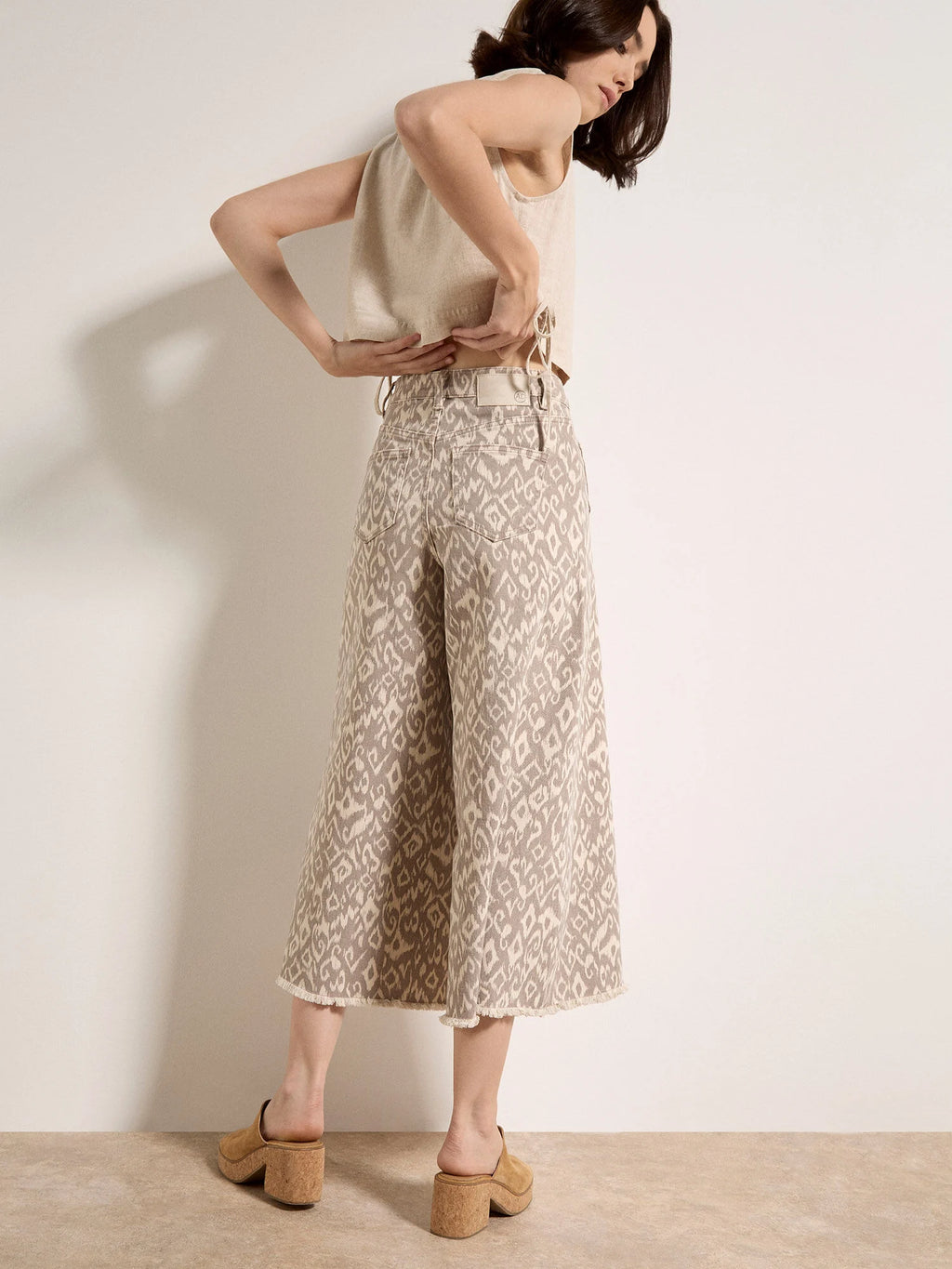 Ikat Gianna Wide-Leg Jeans