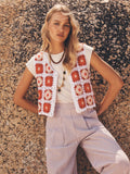 Crochet Squares Vest Top