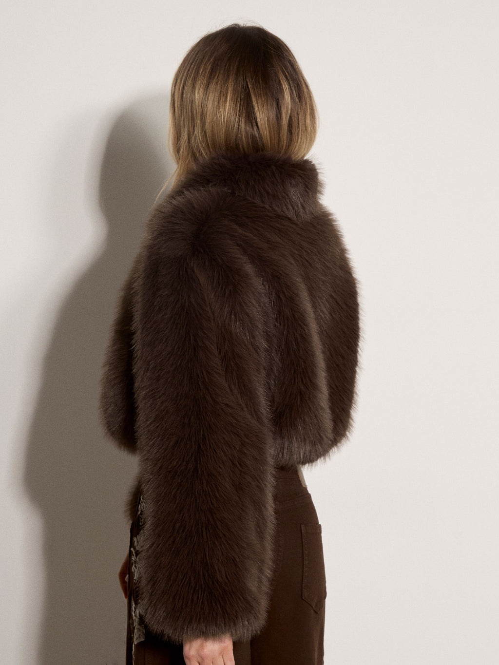 Cropped Fur Coat