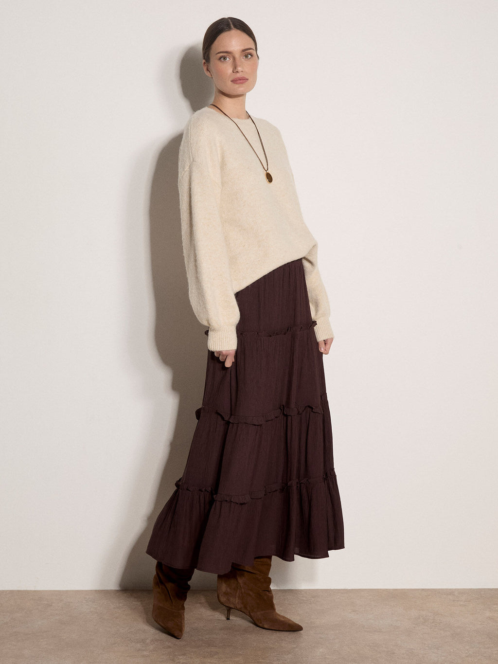 Organza Bow Back Jumper