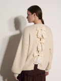 Organza Bow Back Jumper