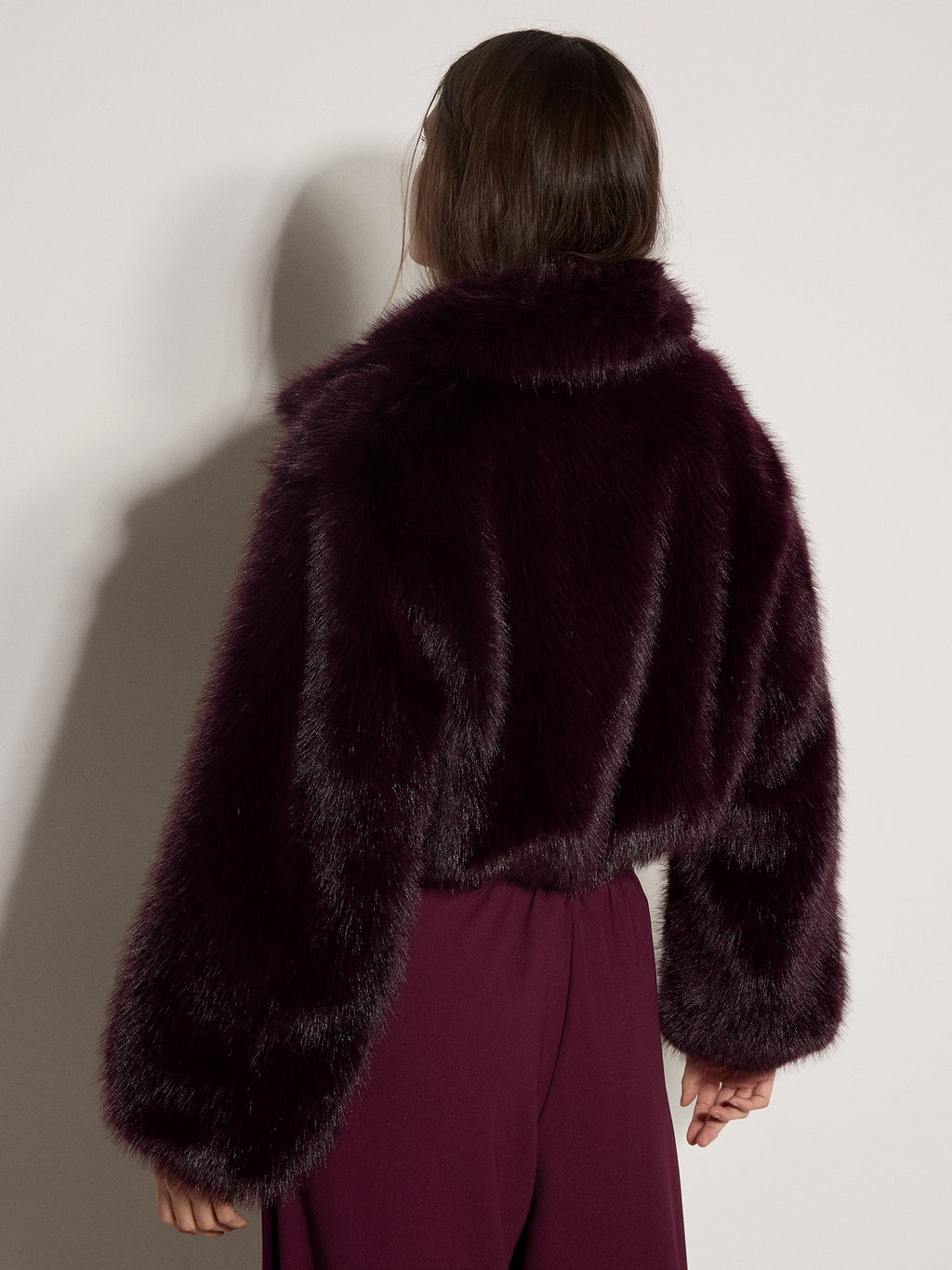 Cropped Fur Coat