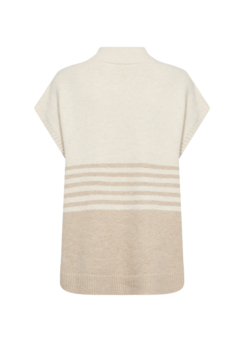 Selvi Striped Oversized Sweater Vest