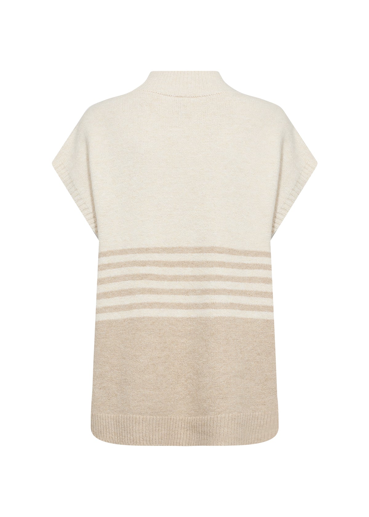 Selvi Striped Oversized Sweater Vest