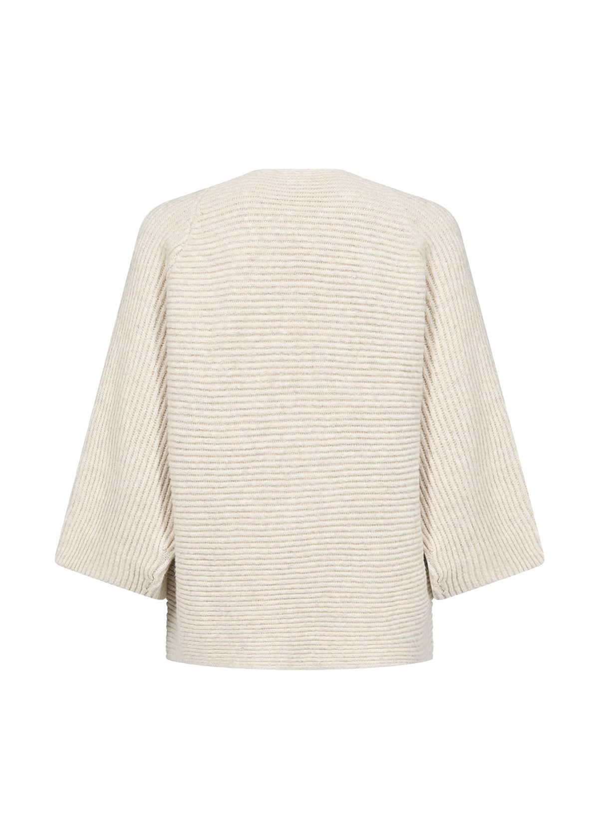 Seleen 3/4 Sleeve Open-Front Cardigan