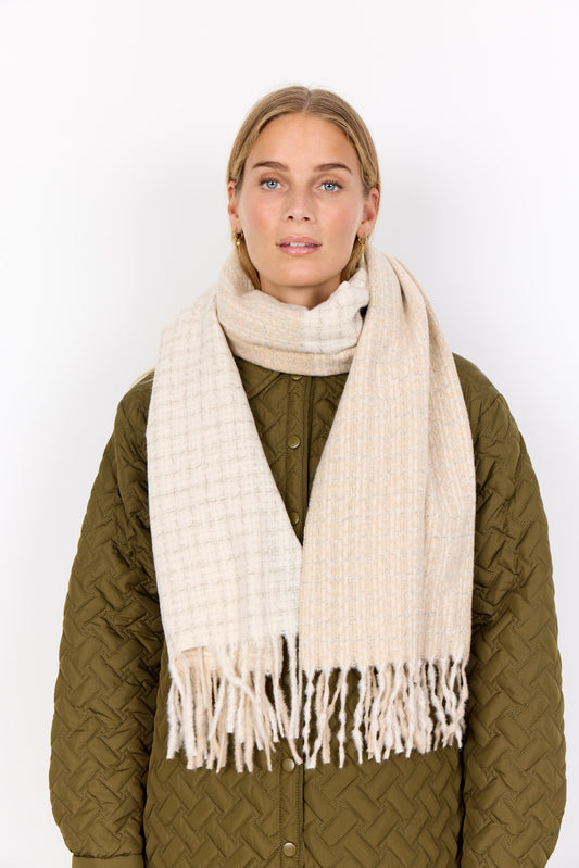 Vilhelma Textured Tassel Scarf
