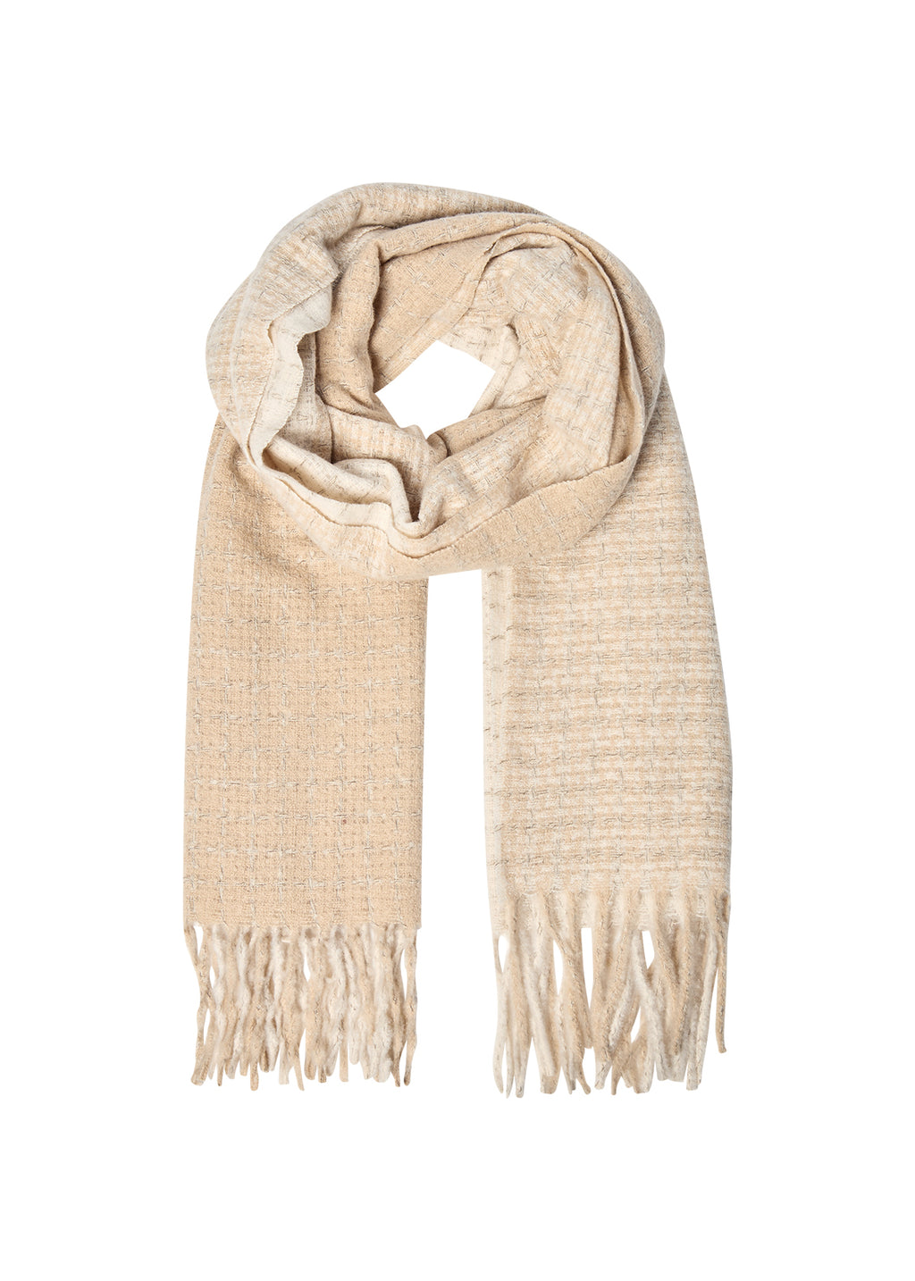 Vilhelma Textured Tassel Scarf
