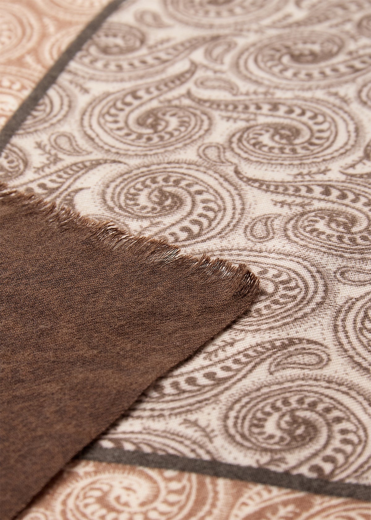 Hosna Paisley Print Scarf