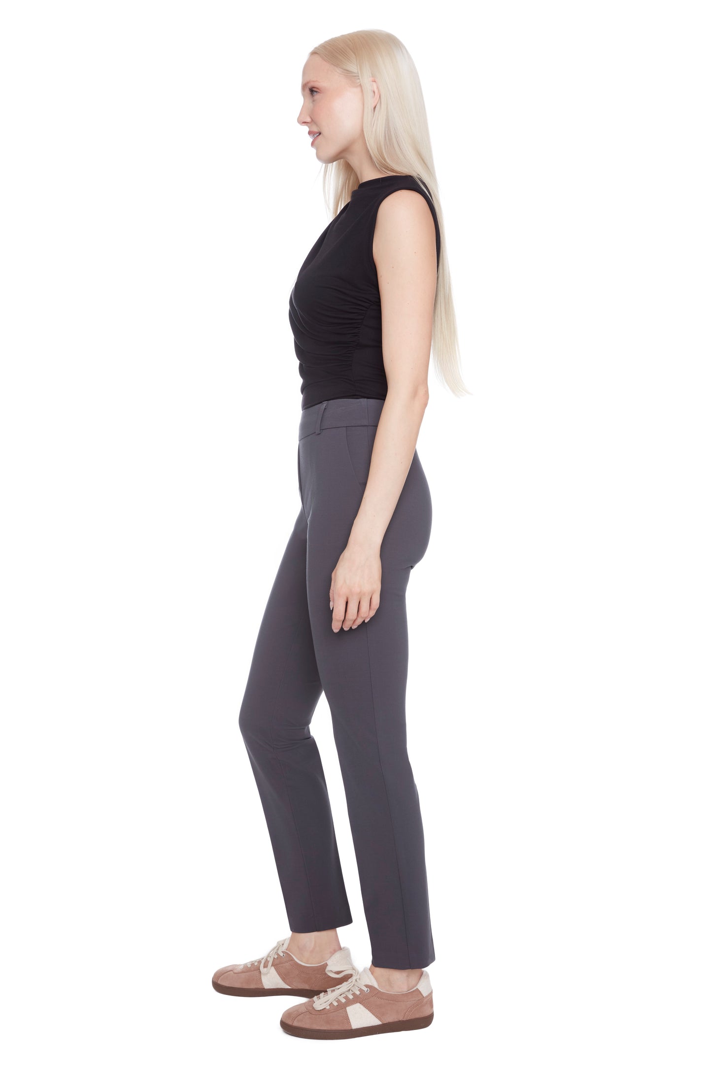Chloe Compression Straight Leg Full Length Pant