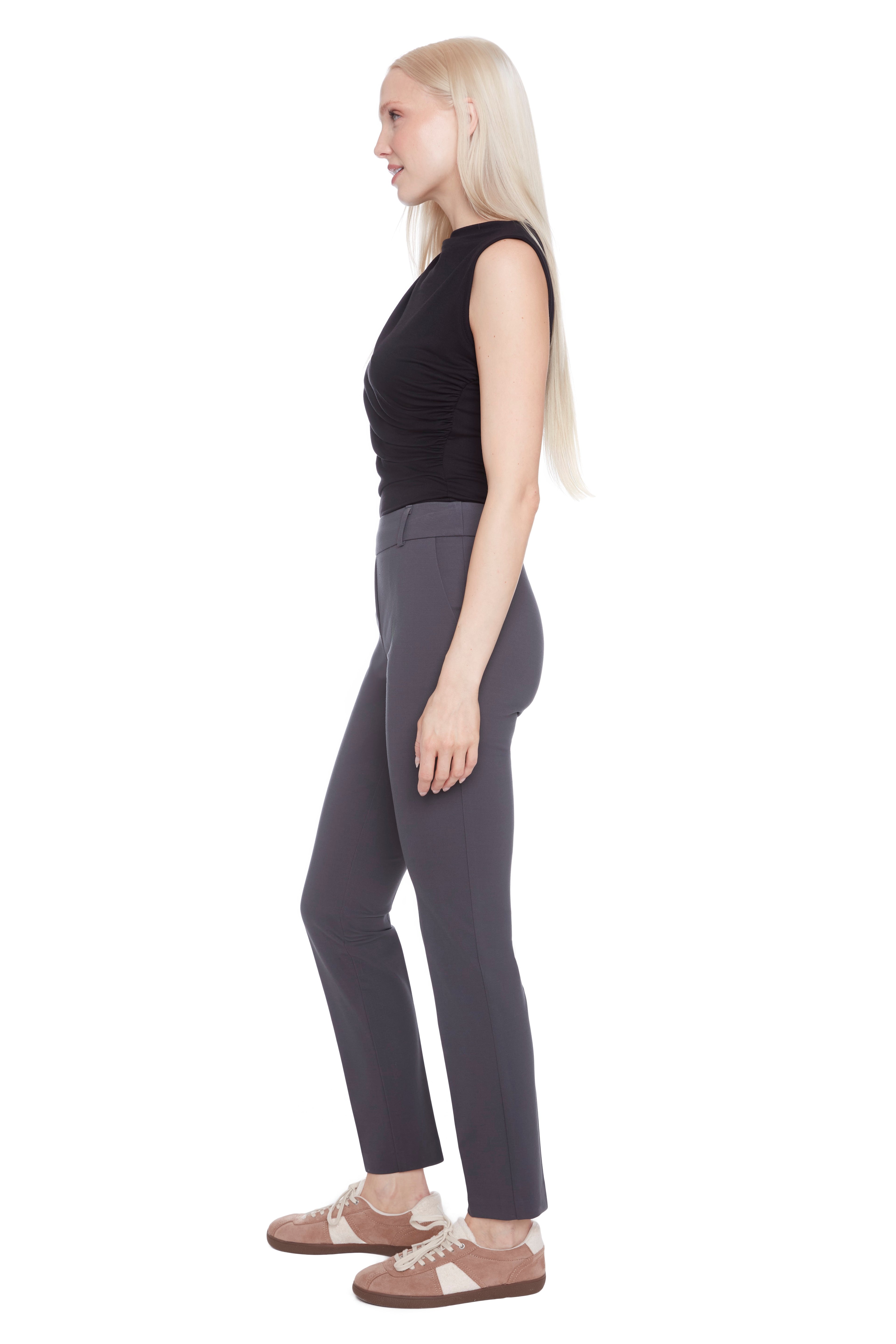 Chloe Compression Straight Leg Full Length Pant