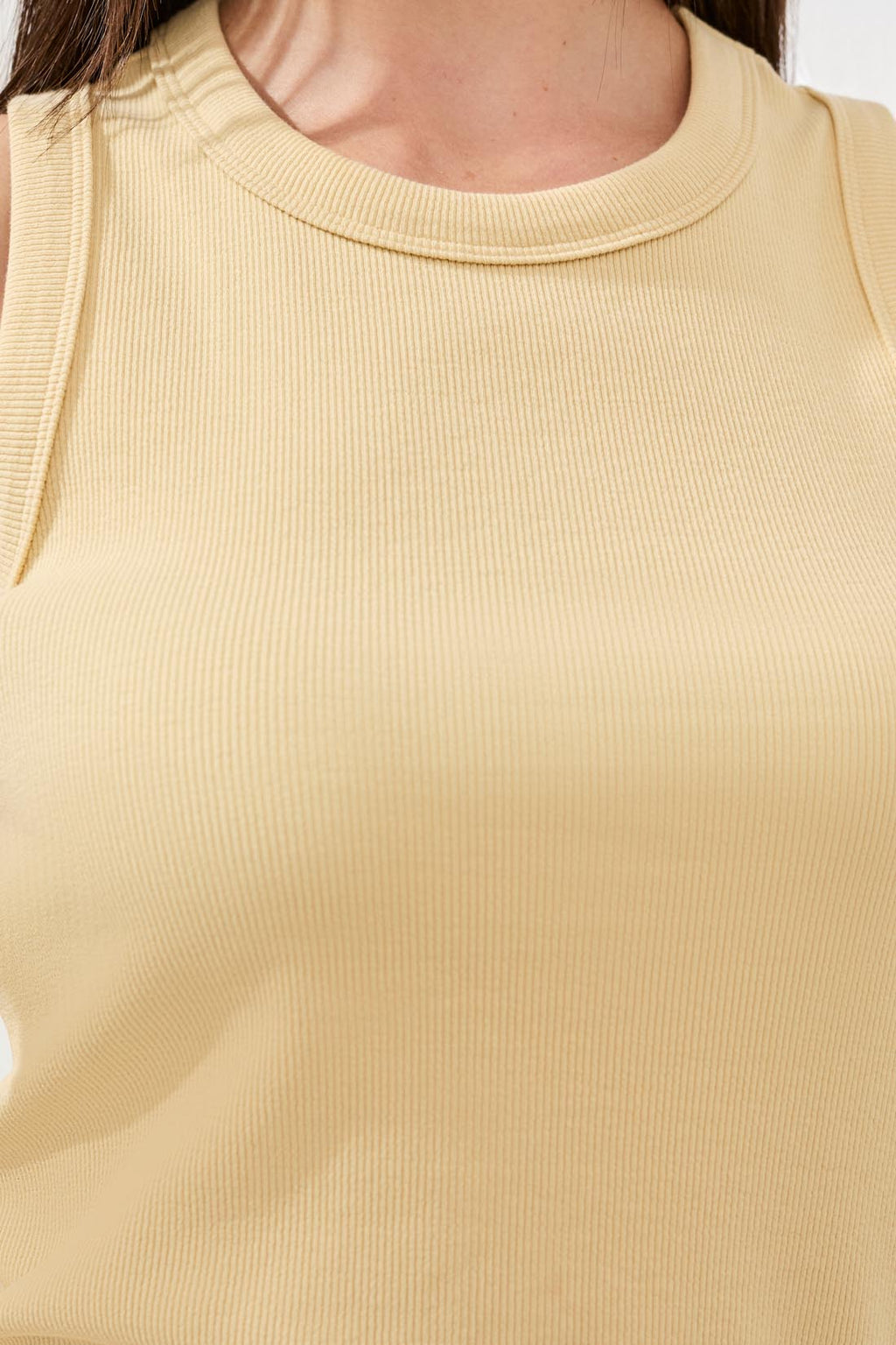 Racer Back Baby Rib Tank Top