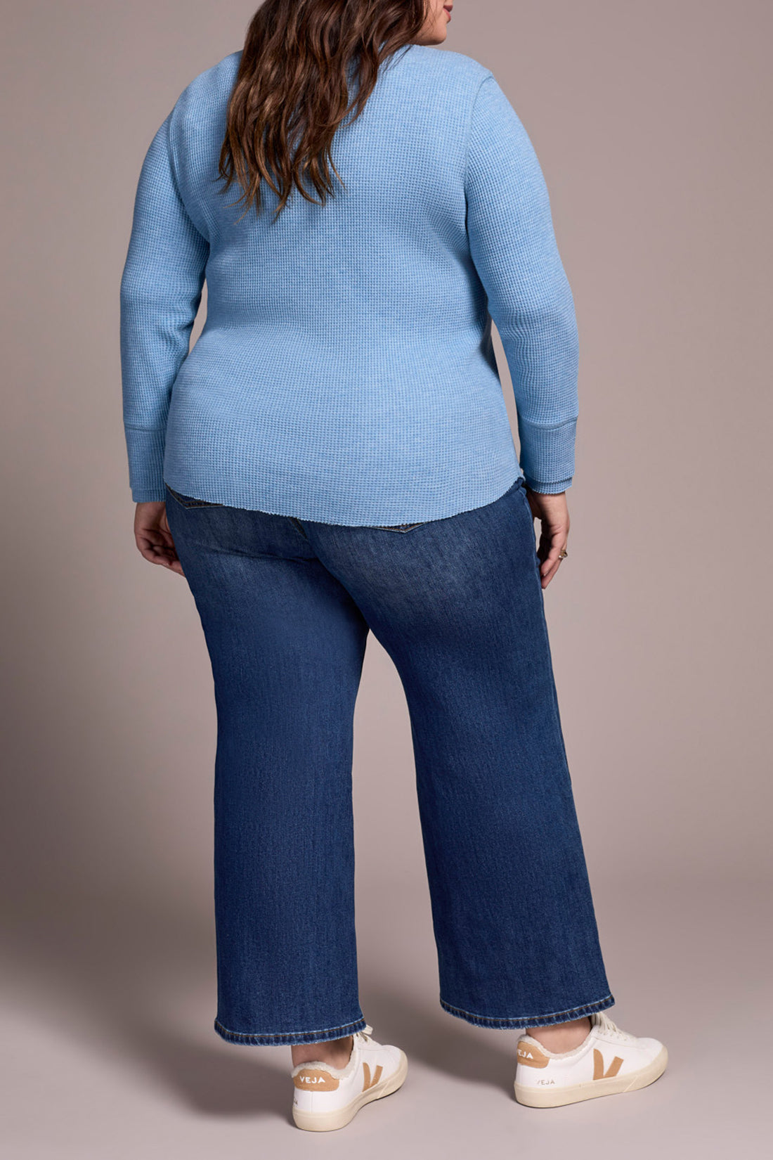 Henley Top with Buttons | Plus