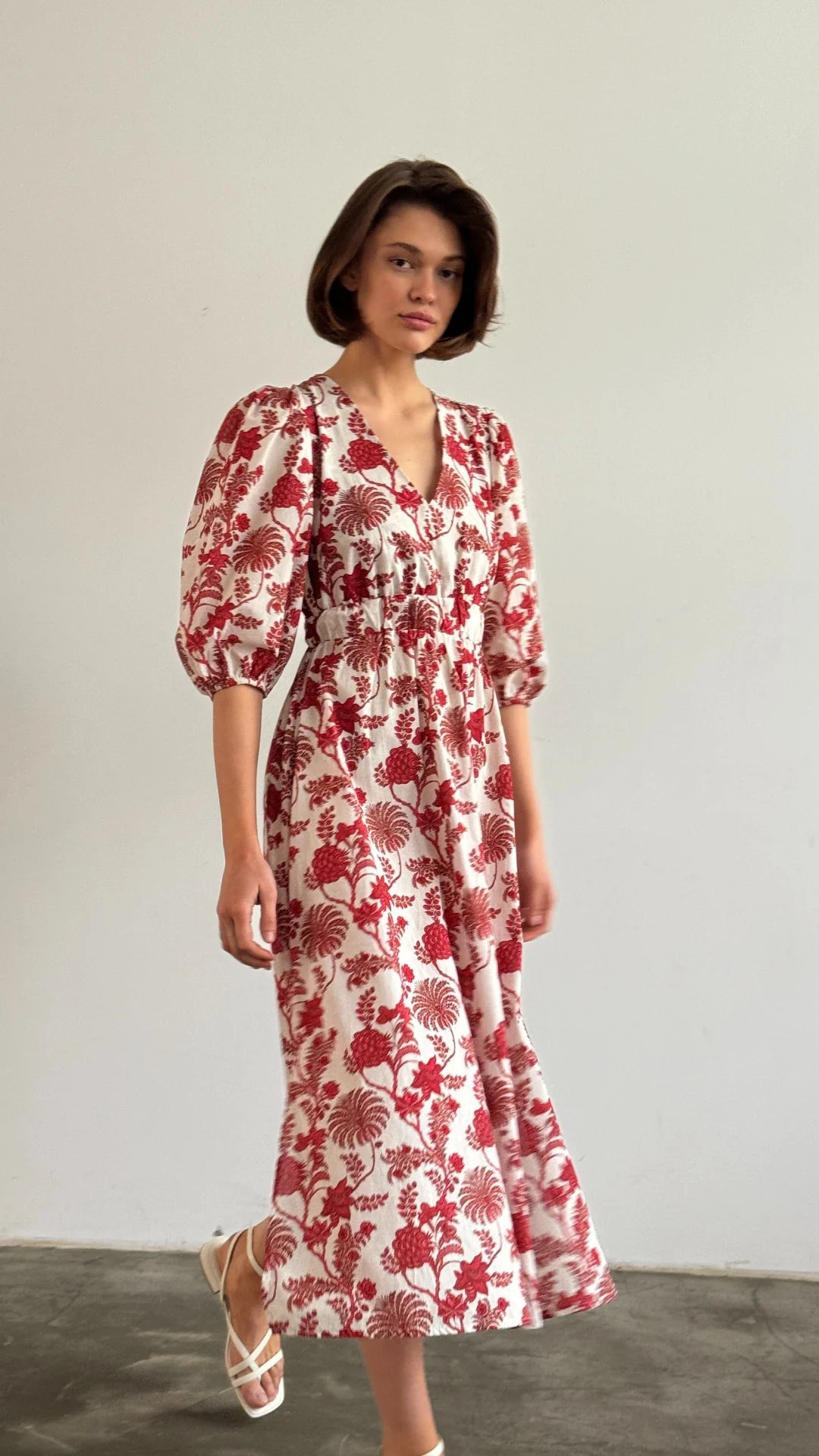 Brooke Print Dress