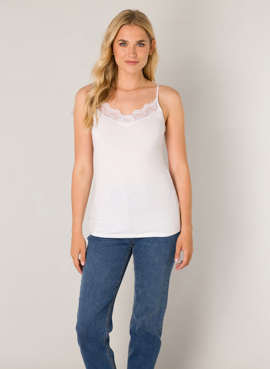 Yelin Lace Detail Tank