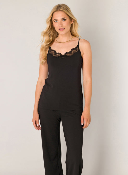 Yelin Lace Detail Tank