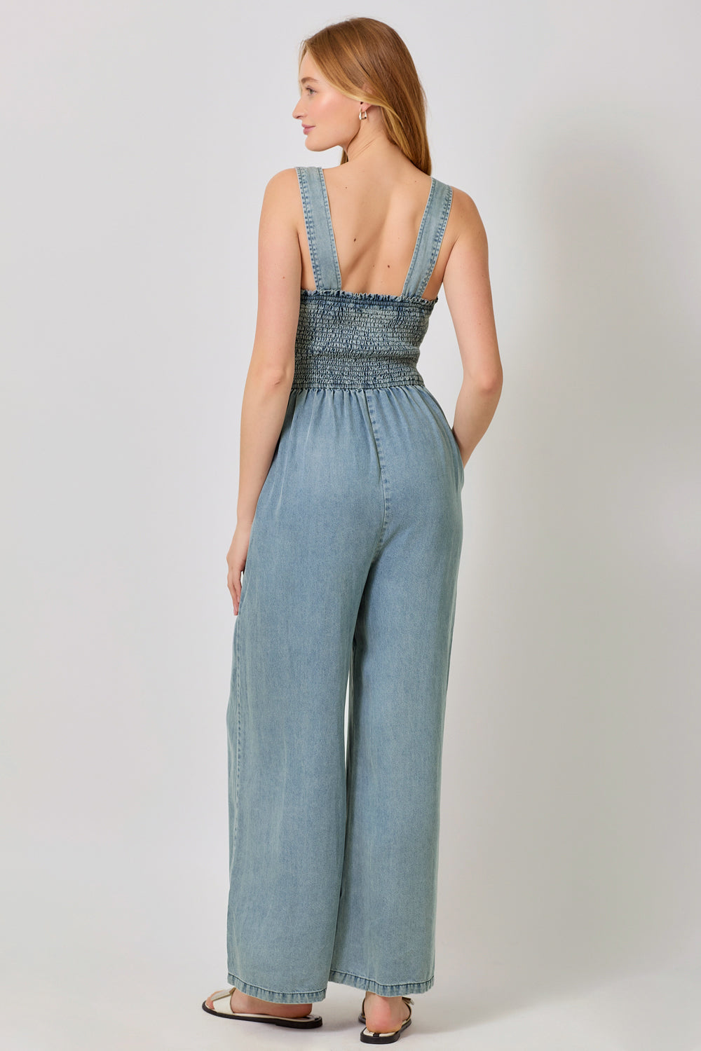 Washed Tencel Jumpsuit