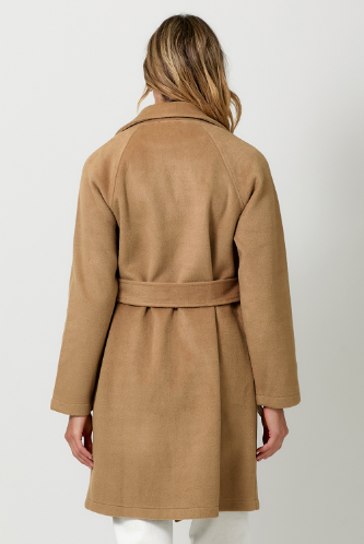 Lapel Collar Robe Coat