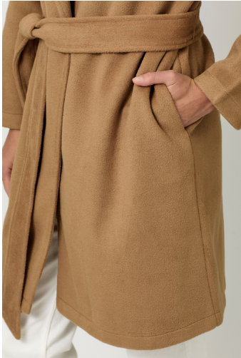 Lapel Collar Robe Coat