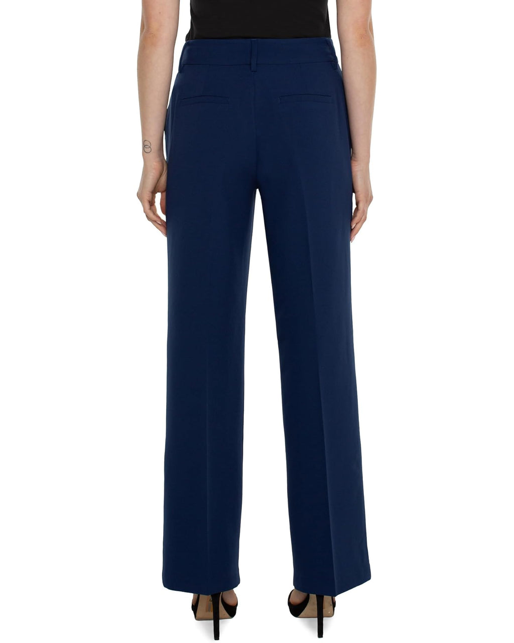 Hi-Rise Pleated Trouser