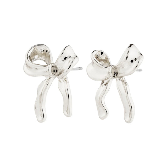 Cassian Recycled Bow Earrings