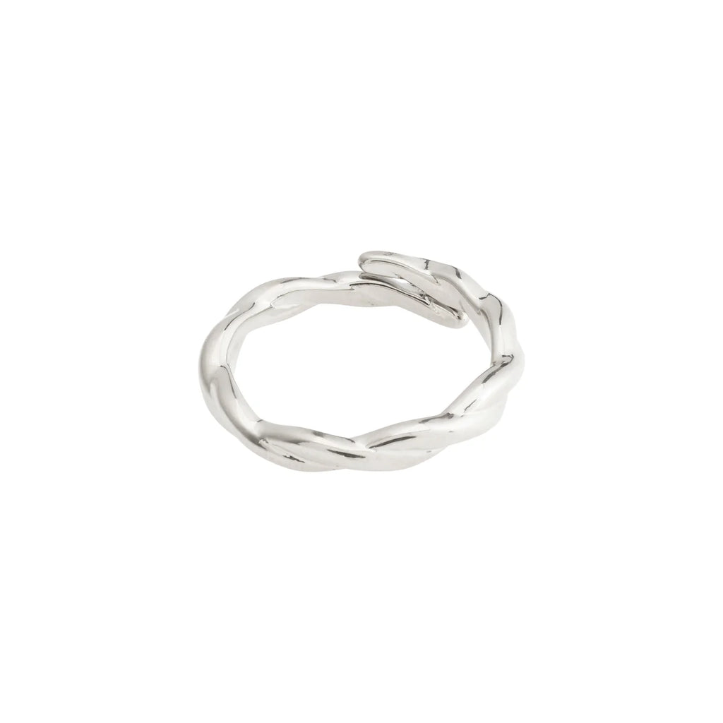 Lulu Recycled Twirl Stack Ring