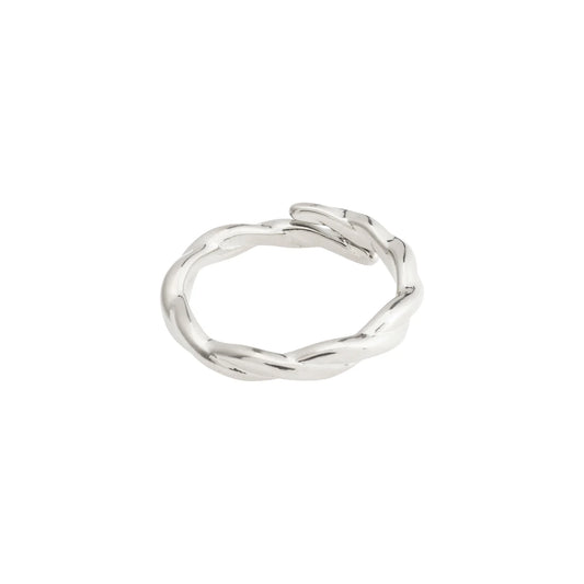 Lulu Recycled Twirl Stack Ring