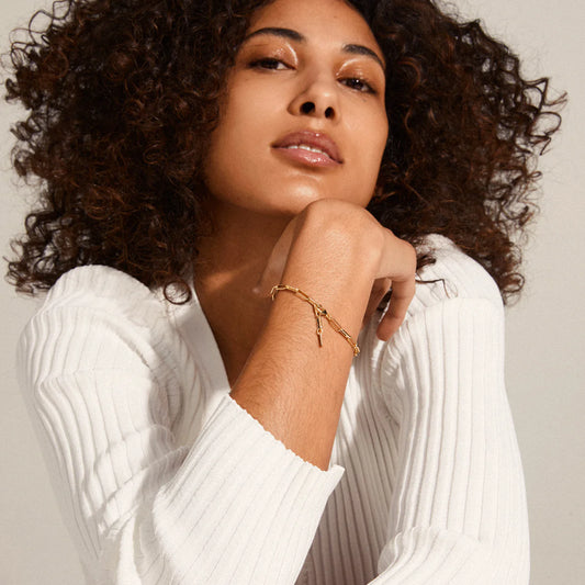 Ronja Paperclip Chain Bracelet