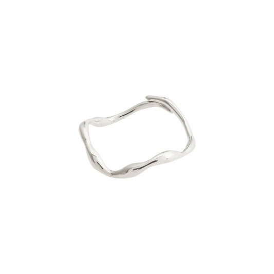 Lulu Recycled Organic Shaped Stack Ring