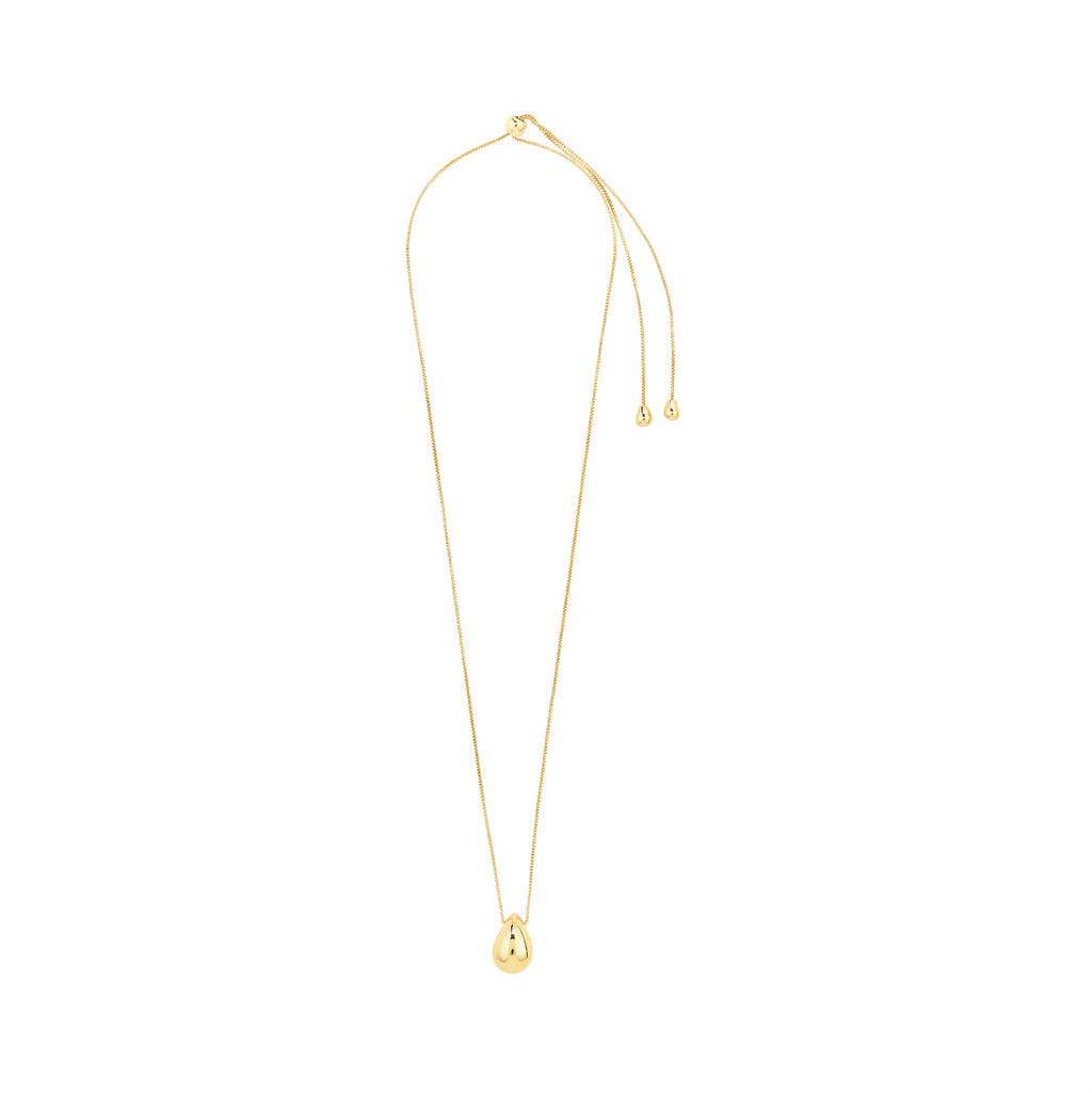 Kaisyn Droplet-Shaped Pendant Necklace