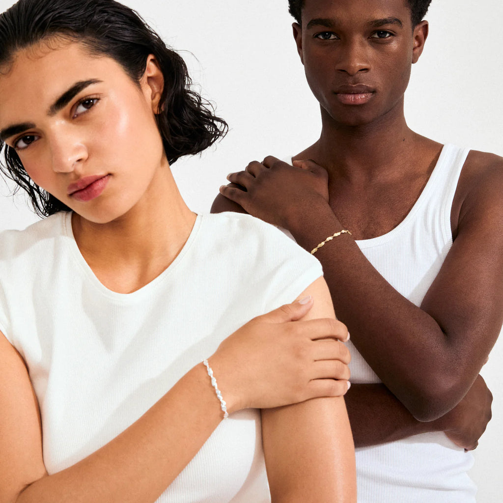 Eliyah Raw Textured Bracelet