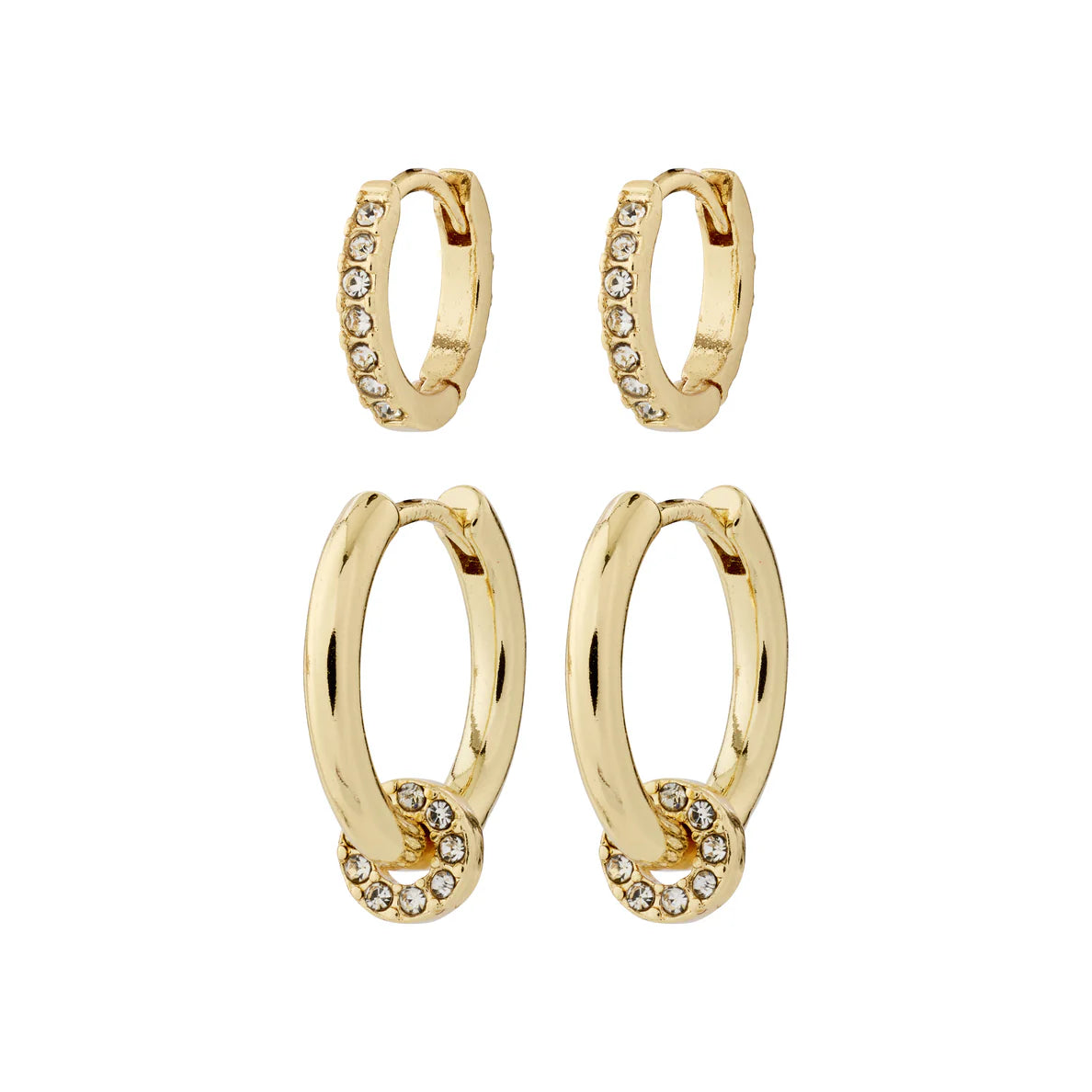 Scottie Recycled Earrings 2-in-1 Set