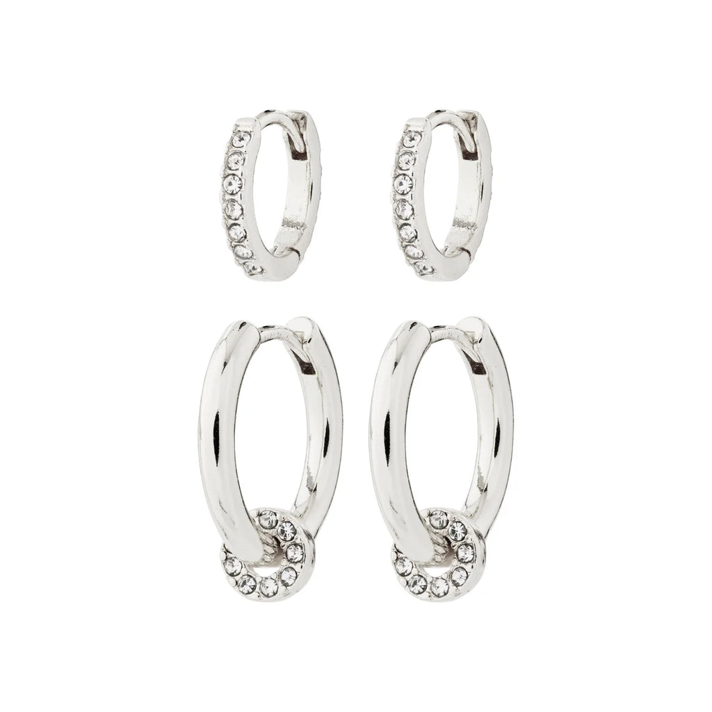 Scottie Recycled Earrings 2-in-1 Set