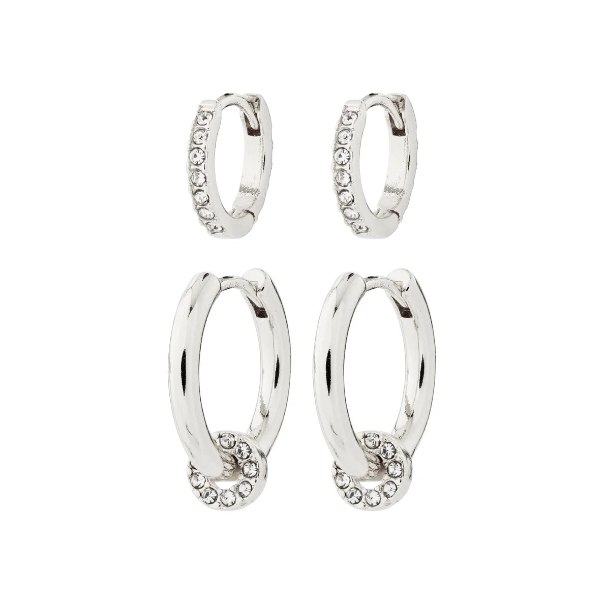 Scottie Recycled Earrings 2-in-1 Set