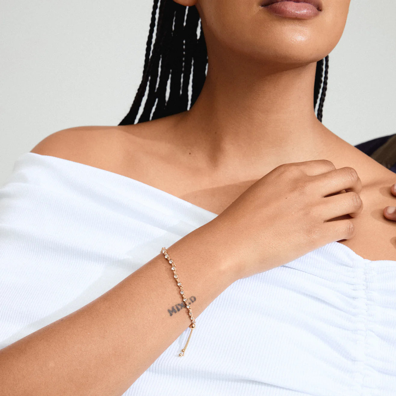 Imogene Recycled Crystal Bracelet