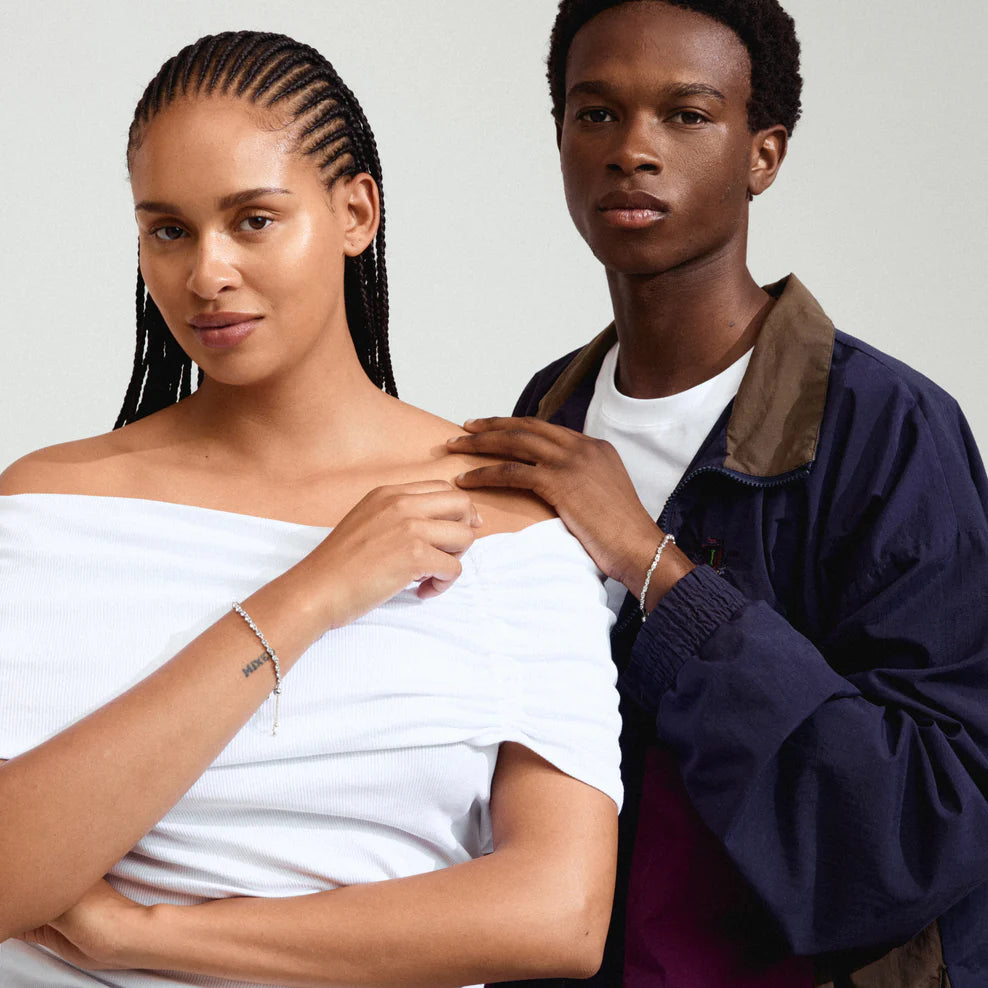 Imogene Recycled Crystal Bracelet