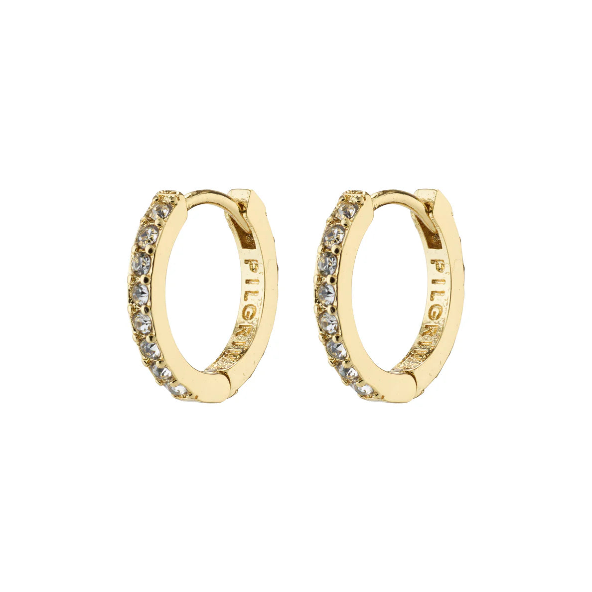 Ebna Small Crystal Hoops