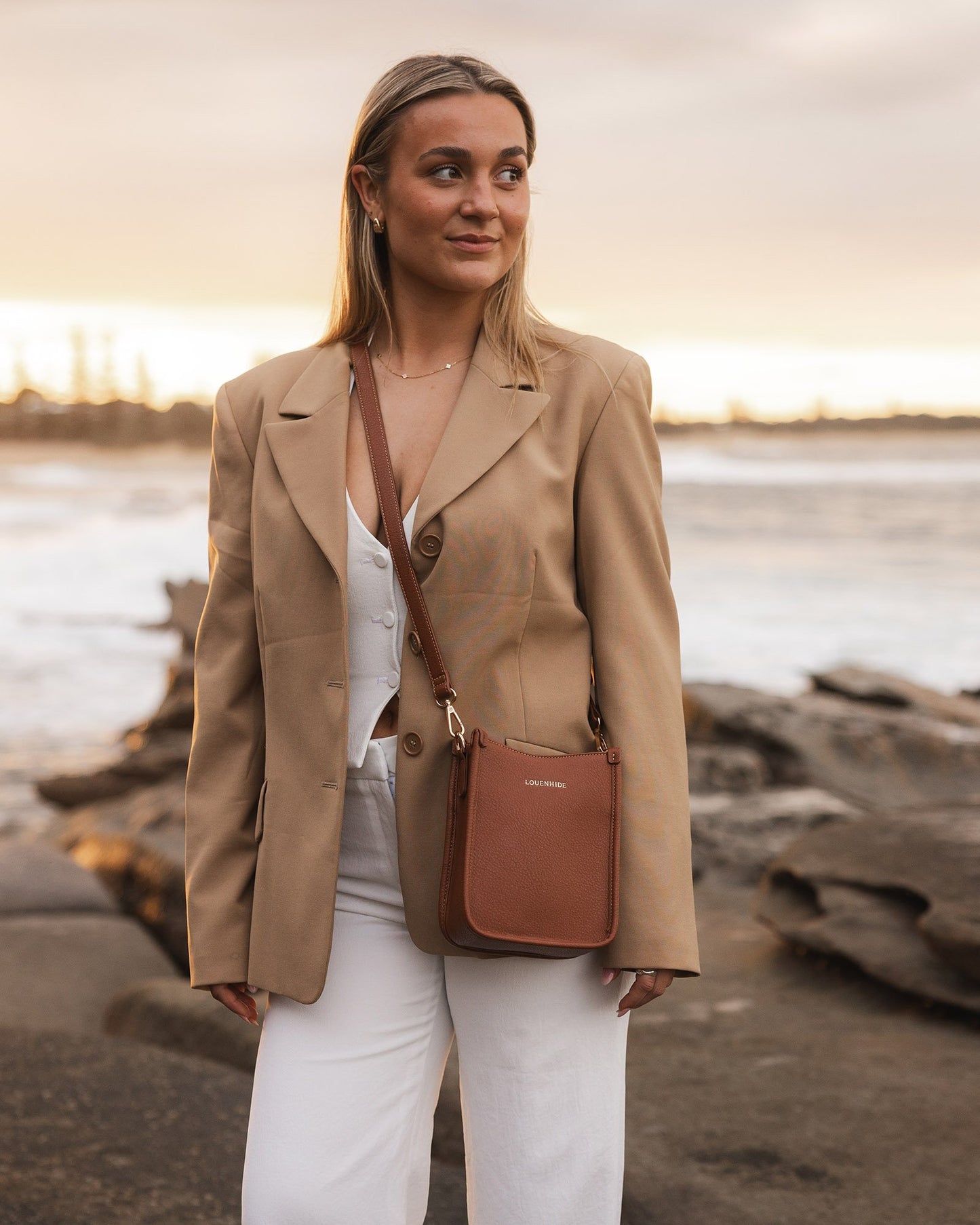 Parker Logo Crossbody Bag