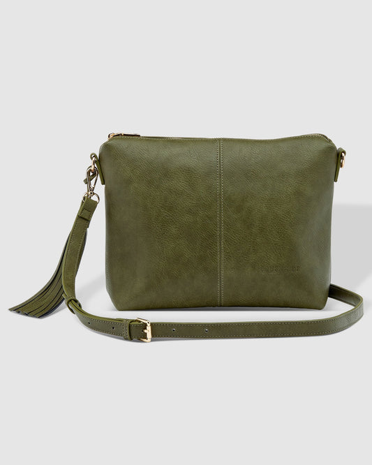 Daisy Stripe Crossbody Bag