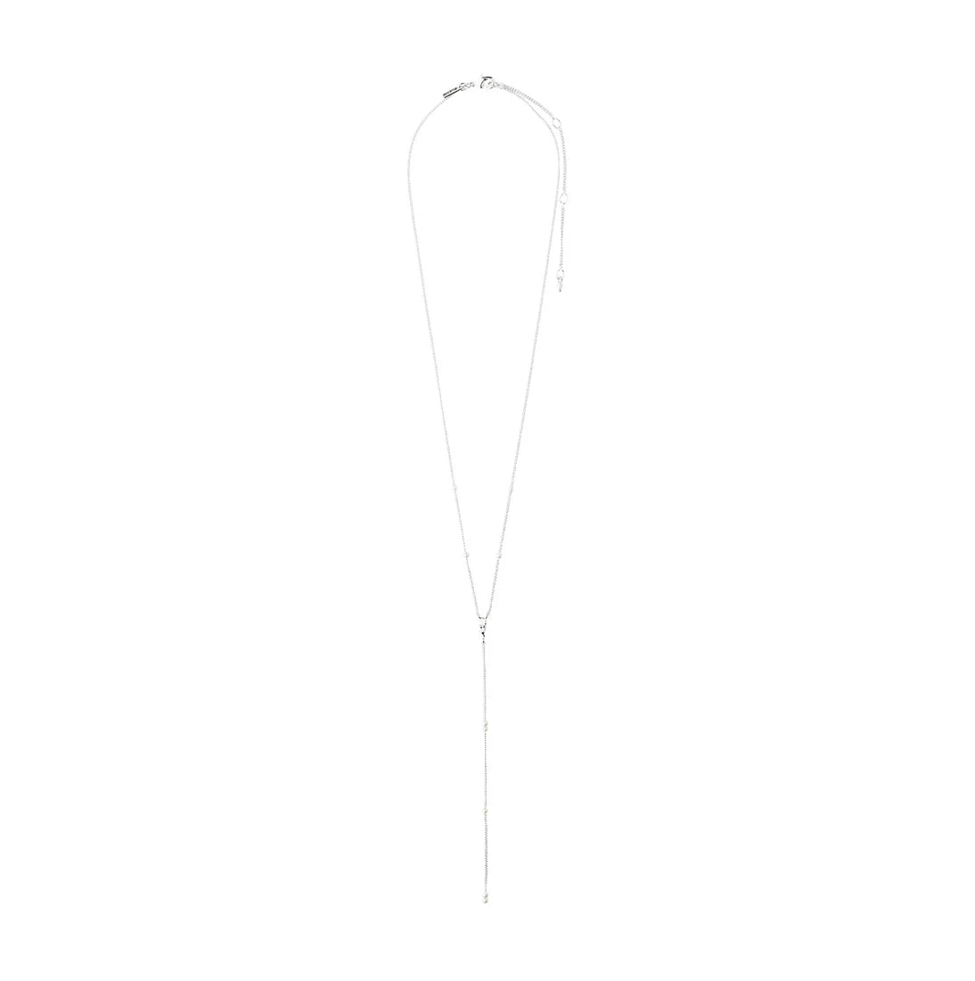 Eron recycled pearl Y-necklace