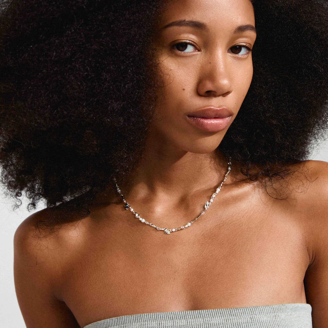 Sloan Pearls & Beads Necklace