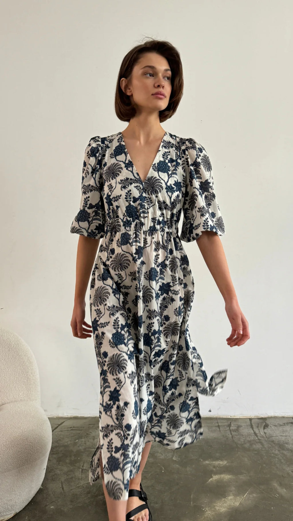 Brooke Print Dress