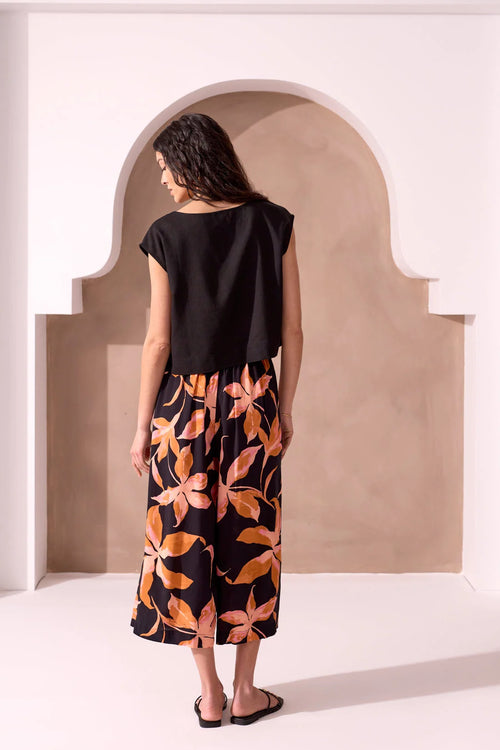 Flowy Cover-Up Wrap Front Pants