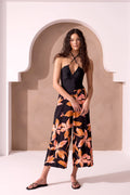 Flowy Cover-Up Wrap Front Pants